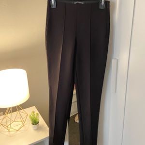 Zara black skinny slacks